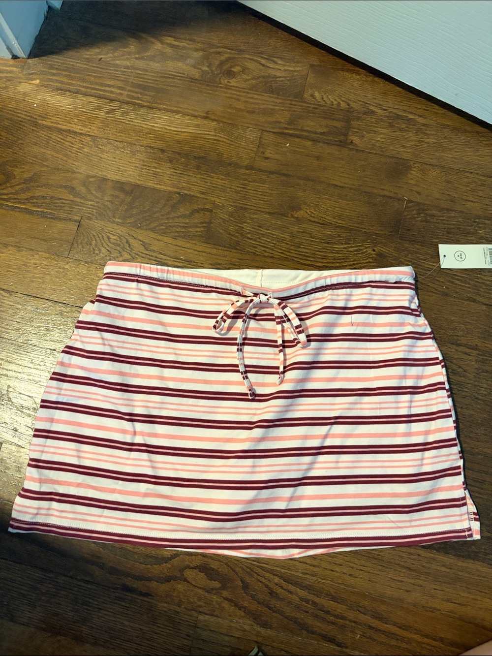 No Boundaries Mini Skort - Pink & Red